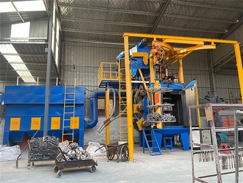 Advantages Of The Non-vibration Shell Shot Blasting Machine